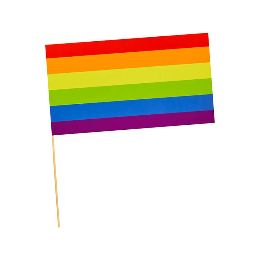 Σημαίες χάρτινες Pride - 6τμχ.