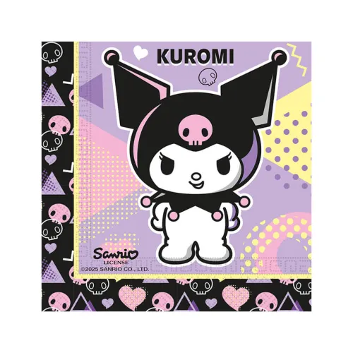 Χαρτοπετσέτες Kuromi Pop Art - 20τμχ.