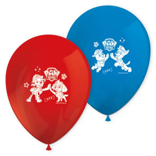 Μπαλόνια latex Paw Patrol - 8τμχ.