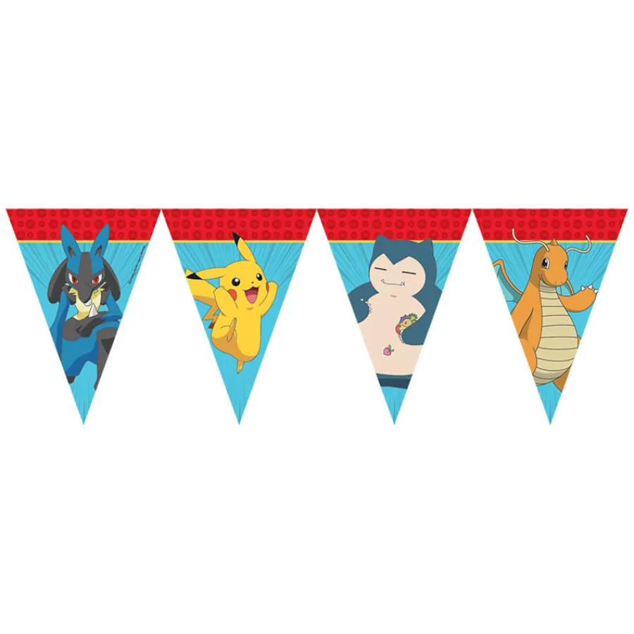 Σημαιάκια Pokemon χάρτινα