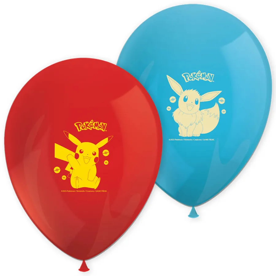 Μπαλόνια latex Pokemon - 8τμχ.